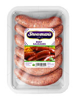 snowmans deli beef sausages snowmans deli beef sausages